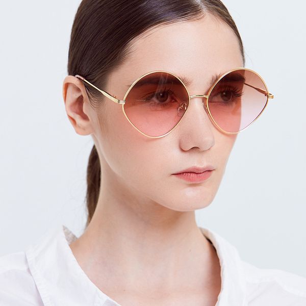 

2021 cute fashion small face frame sunglasses, White;black