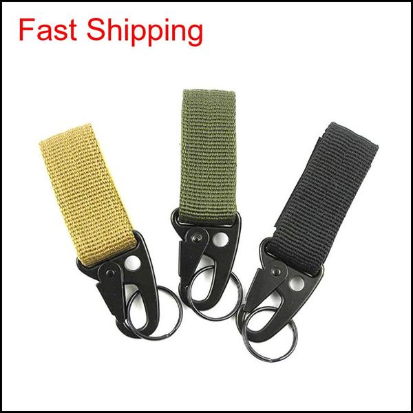

wholesale outdoor gadgets military tactical multifunction carabiner clip clasp nylon webbing buckle hanging olecran jllsnd otsweet
