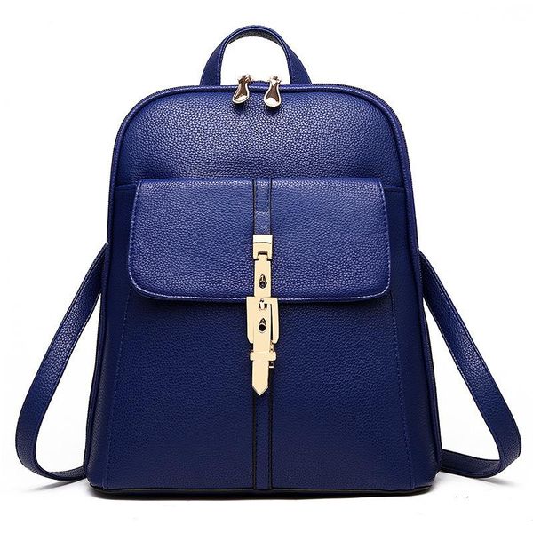 

outdoor bags 2021 fashion women's backpack spring and summer pu students casual korean-style bag