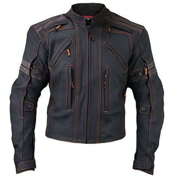 

2021 spring new fashion trend zipper racing motorcycle suit leather coat men's 969327, Black;brown