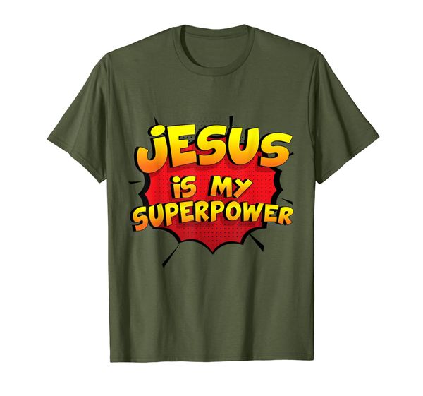 

Jesus Is My Superpower T-Shirt Christian Gift T-Shirt, Mainly pictures