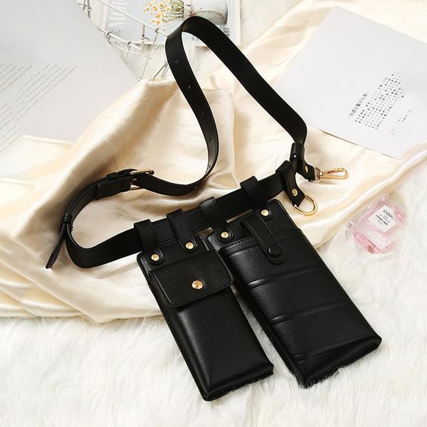 

women waist pack leather fanny pack luxury women belt bag crossbody bags for casual chest female purse