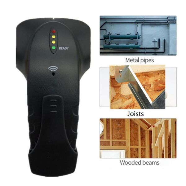 

metal detectors wall detector scaneer wood stud finder scanner 19mm 6f22 9v battery one-click through drywall quickly identify