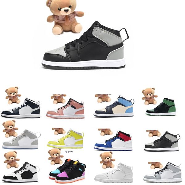 

jumpman1 kids basketball shoes children breathable toddler sports red chicago boy girls 1s basket ball pour enfants athletic sneakers