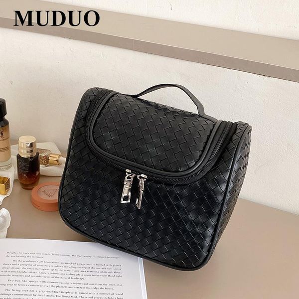 

women travel woven makeup bag brand toothbrush toiletry kits organizer bags hanging men washing cosmetic storage bag