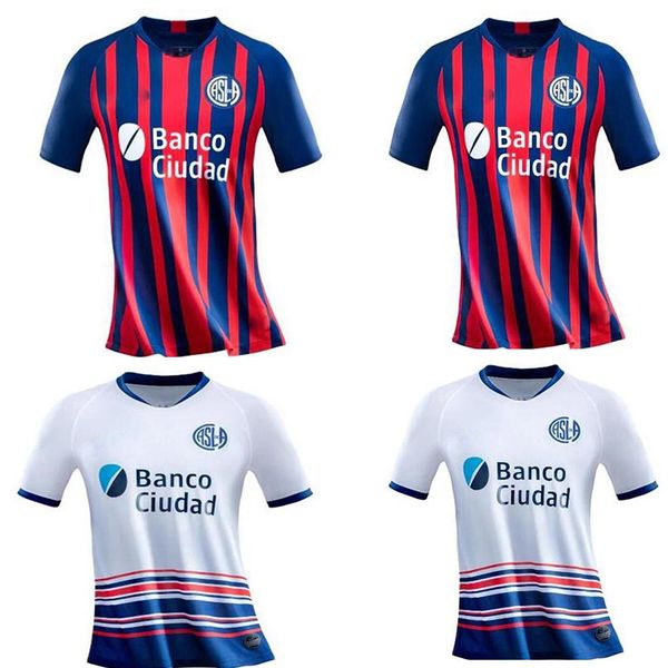 

020 2021 san lorenzo soccer shirt 20/21 san lorenzo home jersey #16 bellusch soccer shirt #9 blandi cerutti customized football, Black;yellow