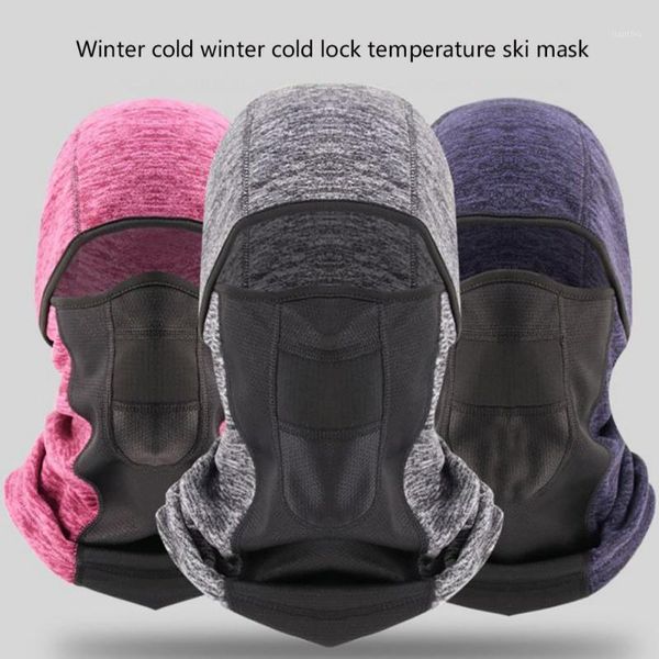

cycling caps & masks outdoor windproof ski motorcycle balaclava full face cover scarf hat for horse riding running hiking fishing cycling1, Black