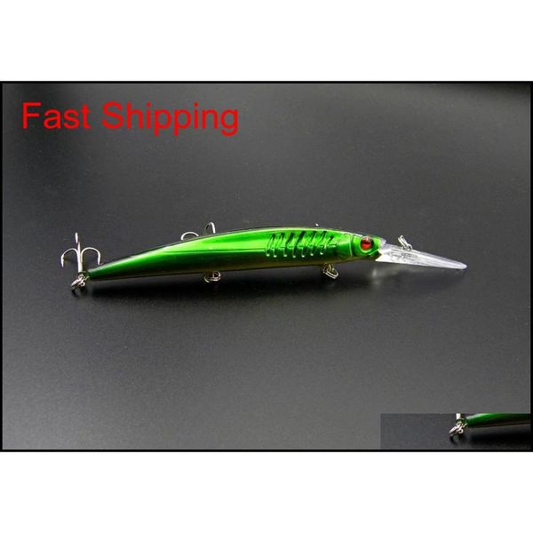 

abs plastic pencil wobble saltwater crankbait fishing lures 14.5cm 13g minnow laser bass baitfsh artificial j jgp home2006