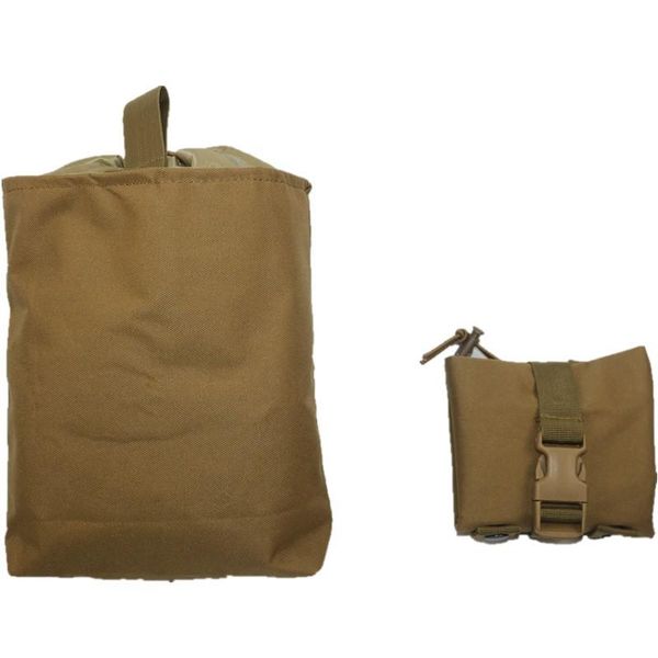 

stuff sacks tactical molle folding magazine pouch military paintball foldable utility bag hunting ammo drop dump