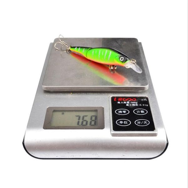 

1pcs 7.7g 9.5cm minnow wobbler fishing lure bionic plastic hard bait crankbait fishing tackle for fresh water b jllxdz