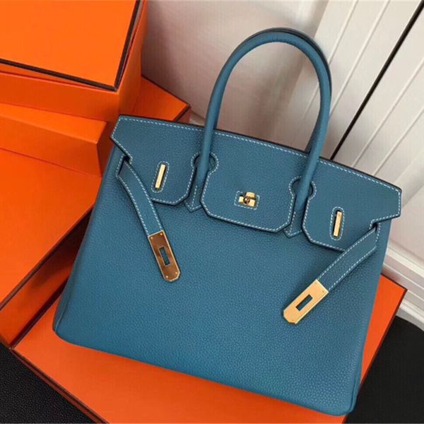 

luxury designers birkin bag fashion purse handbags women tote shoulder bags with stampe d lock cowskin leather handbag messenger large capac