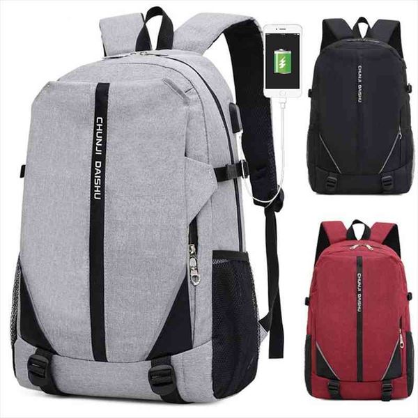 

waterproof lapbackpack usb charging fashion notebook bag travel for collage school bagpack teenage