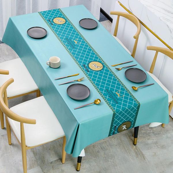 

table cloth water-proof, oil-proof and anti-scalding tablecloths are suitable for living room decoration outdoor dining balcony