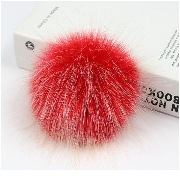 

diy faux fox fur pom poms pompon for knitted hat bags shoes scarf accessories pompom false hairball hat ball jlltpp