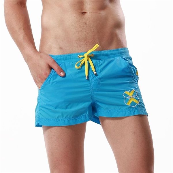 

great quality seobean brand men's shorts casual summer beach small male quick dry s/ml/xl drawstring waist 210721, White;black