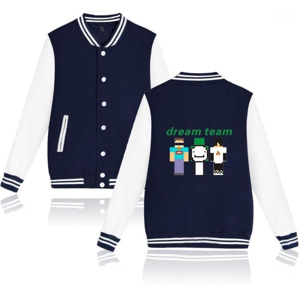 

men's hoodies & sweatshirts 2021 dreamwastaken zip up baseball uniform women jackets streetwear hip hop harajuku comfortable, Black