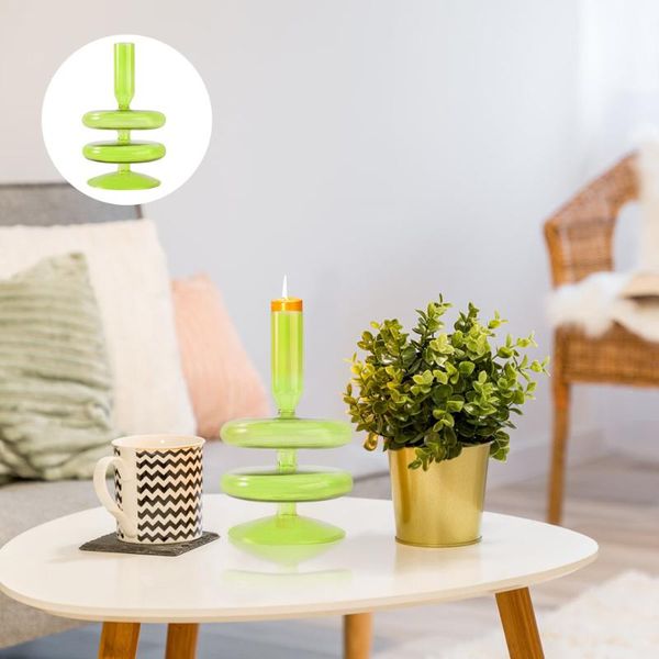 

candle holders glass holder table decorative candlestick creative adornment