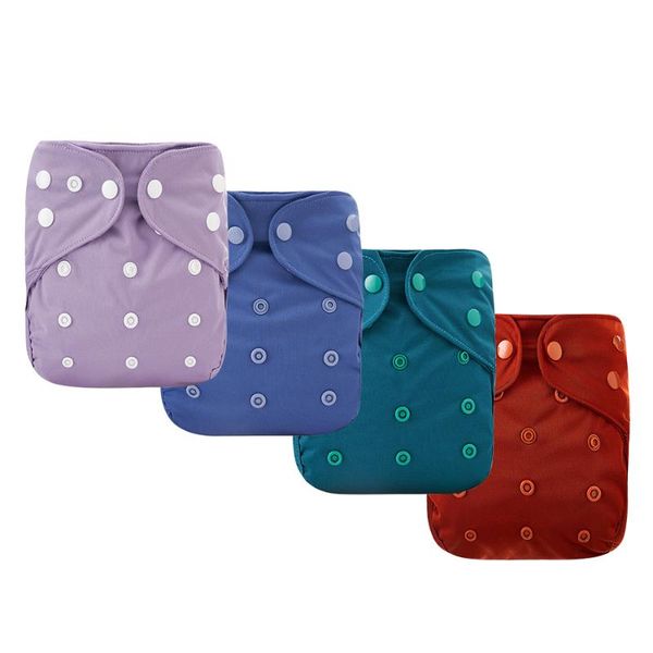 

cloth diapers elinfant 10 pcs/set adjustable size diaper cover with recyclable and reusable washing one fit 3~15kg baby