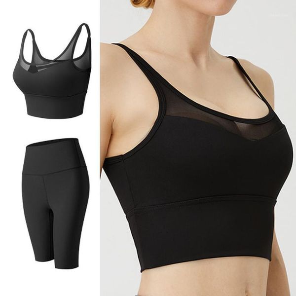 

yoga outfit seamless sport set women two piece 2pcs crop bra shorts workout fitness wear run gym suit female sets clothes