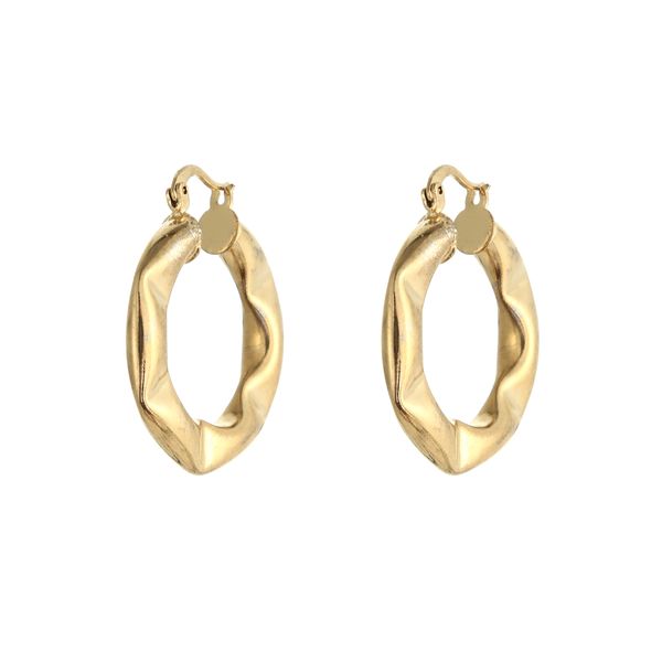 

african dubai india hoop huggie stud earrings for women, Golden;silver