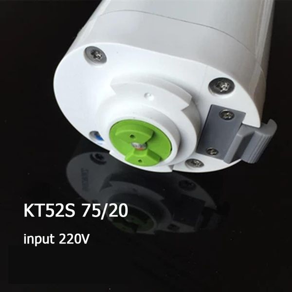 

blinds motorized curtain track dooya silent motor kt52s 75w 220v 4 wires work wifi,broadlink,alexa smart home phone control