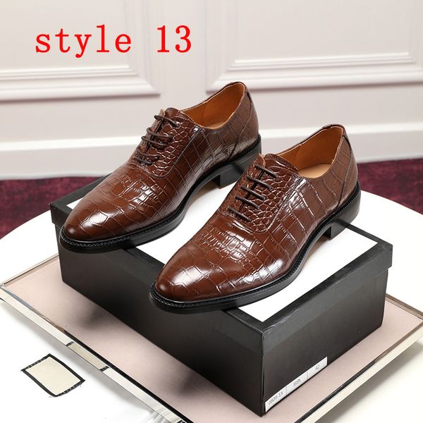 

men's dress shoes genuine leather fashion metal button luxury casual business brand loafers size 38-45 with original box, Black