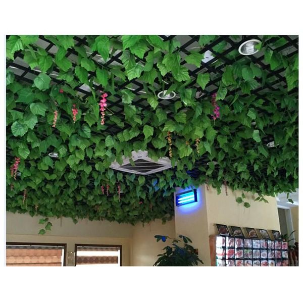 

artificial ivy leaf trailing hanging garland foliage home office outdoor plants