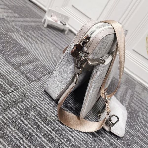 

2021 handbags purses bags fashion mens womens shoulder bags three-piece combination bags 26-5-18cm, Black
