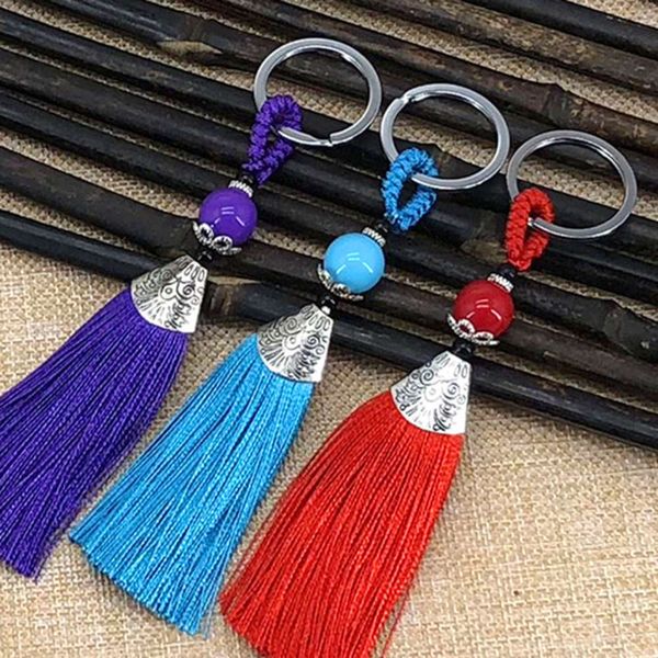 

key chain bag mobile phone pendant fish mouth tassel hand
