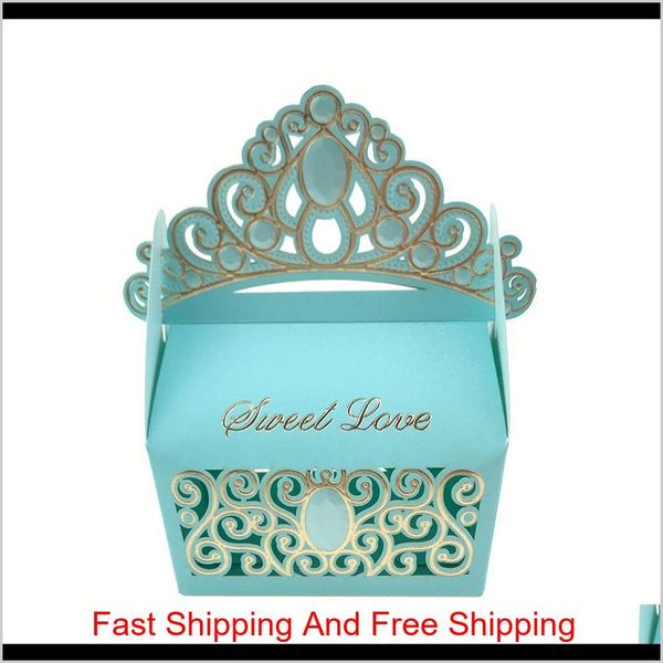 

princess crown wedding candy boxes chocolate gift boxes romantic paper candy bag box wedding c qylfju sweet07