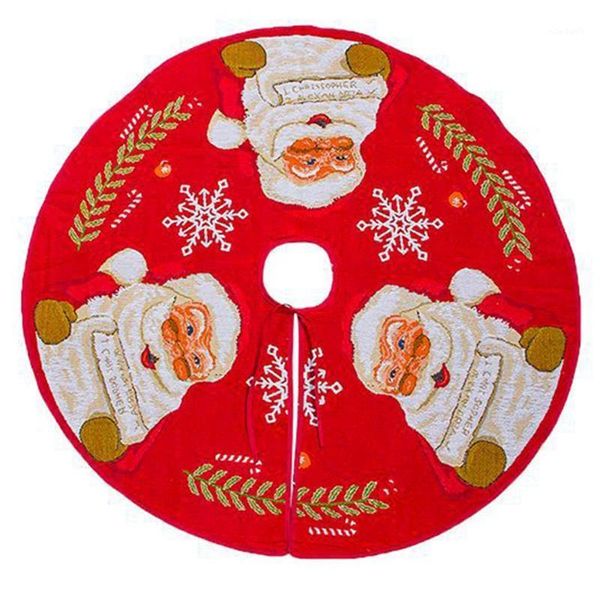 

christmas decorations tree skirt ornament 100cm diameter bottom decoration