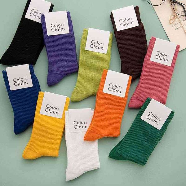 

socks pile stockings children autumn and winter medium tube net red ins trend women's fashion lovely color, Black;white