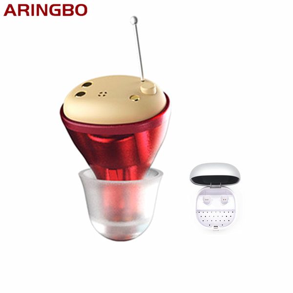 

4-color high end rechargeable hearing aids digital memory function noiseless intelligent cic invisible hearing aid 20 channelsscouts