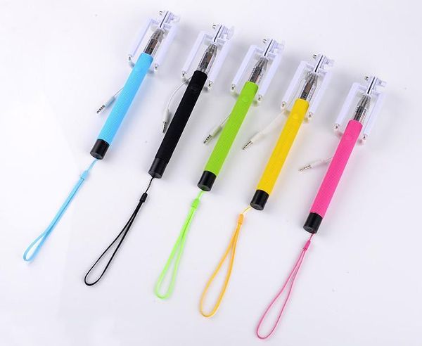 

selfie monopods extendable handheld self-portrait tripod monopod stick for samsung and other smartphone