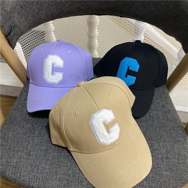 

women's towel embroidered cap spring and summer, Yellow