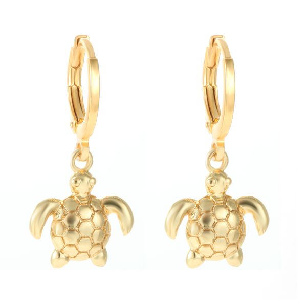 

animal snake drop earrings for women gold tortoise bird dangle earrings copper cz charm korean earrings fashion jewelry 2020, Bronze;silver