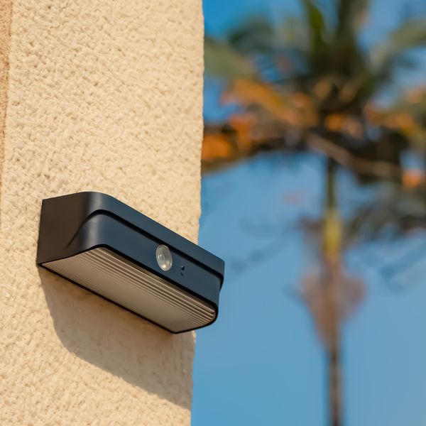 

2021 new 270 degree 6led 3 100lm ip65 from garden sunlight proof d'water levou light wall to air pir solar sensor lamp movement ws0v