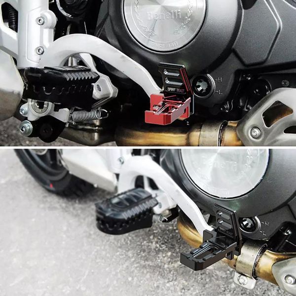 

pedals for benelli trk502 trk251 tnx trk502x motorcycle spirit beast foot peg rest brake pedal pad cover