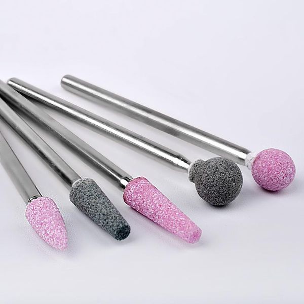 

nail drill & accessories ceramic stone bit rotate burr cuticle clean mill manicure pedicure tools