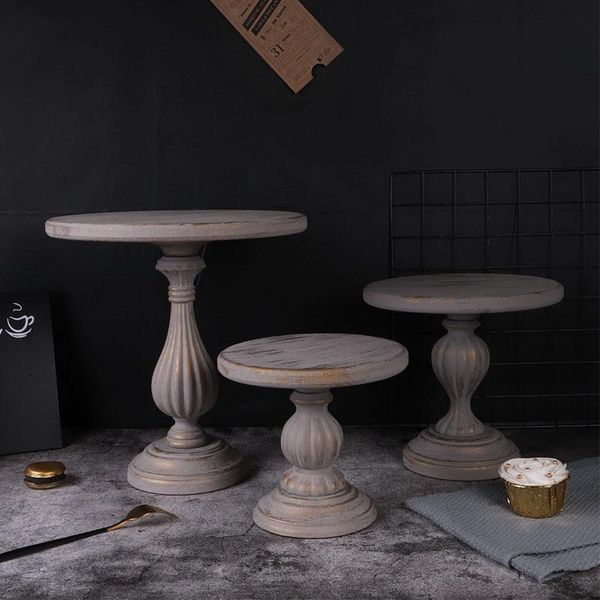 

other bakeware creative wood tray high stand wooden cake plate for fruit dessert table home decor birthday wedding party