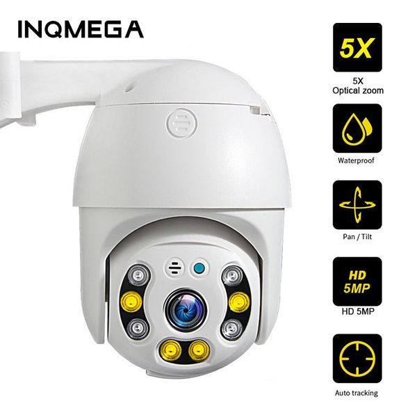 

5mp ptz wifi camera outdoor onvif auto tracking ai human detection wireless ip camera 5x digital zoom icsee wifi