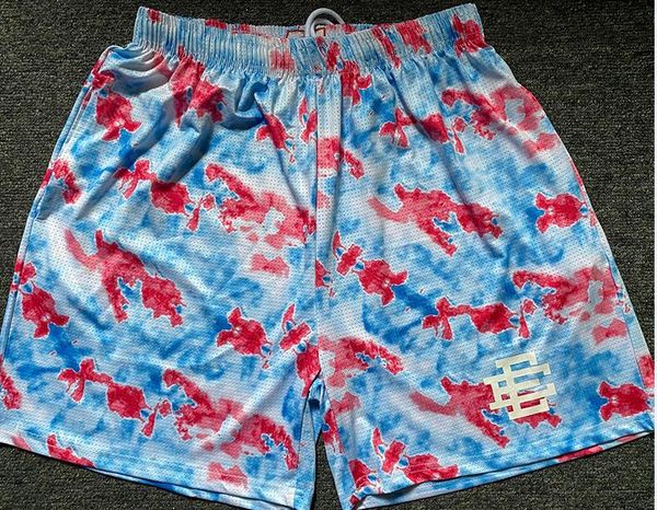 

eric emanuel ee basic short news york city skyline fitness sweatpants shorts mens new summer gym workout breathable casual basketball pants, White;black