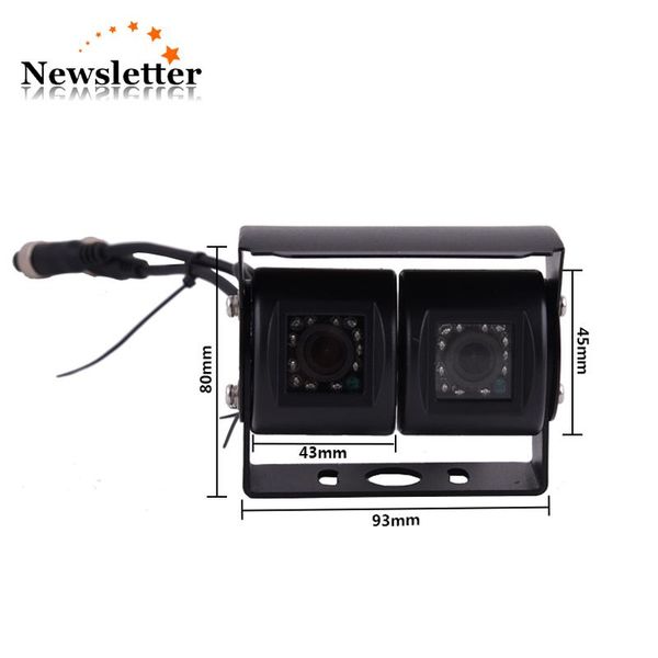 

cameras ahd 720p vehicles dual lens night vision rear view camera