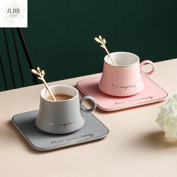 

mugs coffee cup set home european small luxury tea simple elegant exquisite ceramic