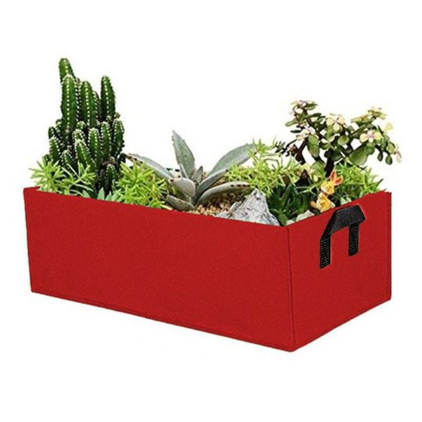 

planters & pots creative rectangle potato grow pot tomato planting bag garden patio spring balcony vegetable practical nonwoven