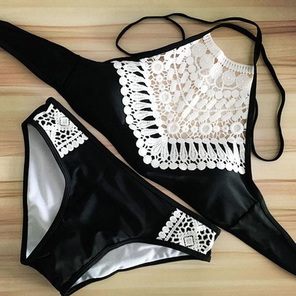 

one-piece suits women push-up padded bra bandage bikini set swimming costume swimsuit e swimwear bathing beach