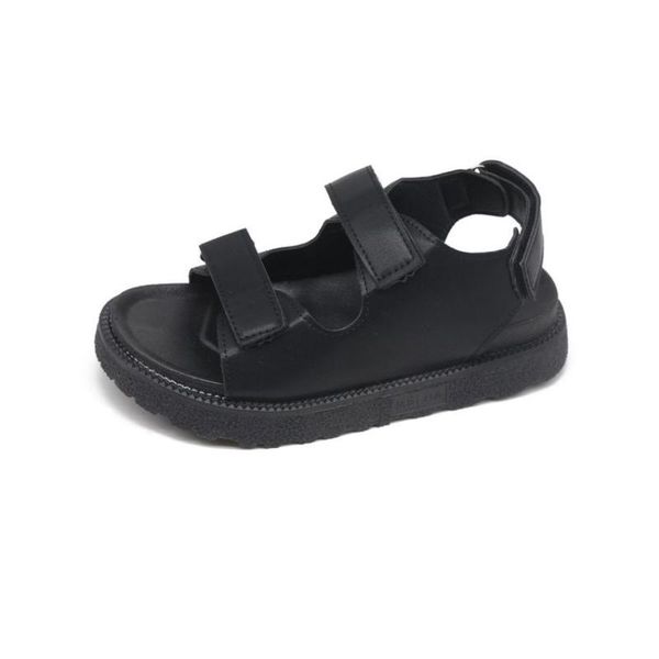 

sandals 2021 plus size 43 paris fashion designer shoes ladies flat fashionable comfortable woman sandalias de mujer, Black