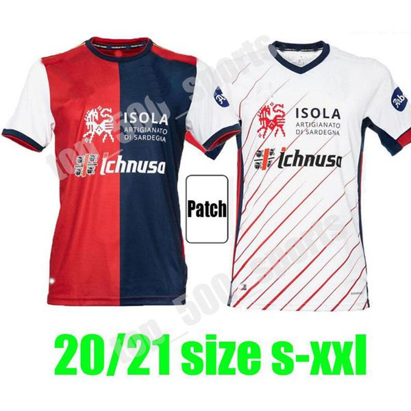 

20 21 cagliari calcio soccer jerseys home away joao pedro nainggolan pavoletti 2020 2021 nandez pellegrini maglie da football shirt thailand, Black;yellow