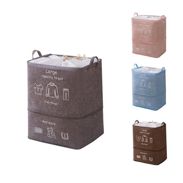 

storage bags laundry baskets 100l bag container extra large heavy duty basket with reinforced handler for cloth