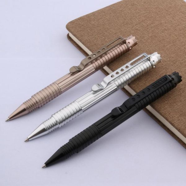 

ballpoint pens personal safety pen protective tungsten steel, Blue;orange